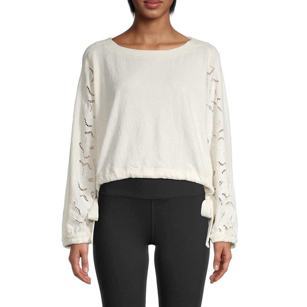 Free People Movement Field Of Dreams Cropped Pullover